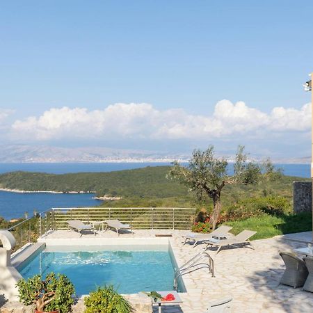 Villa Yellow Stone By Rodostamo Collection Kassiopi Exterior foto