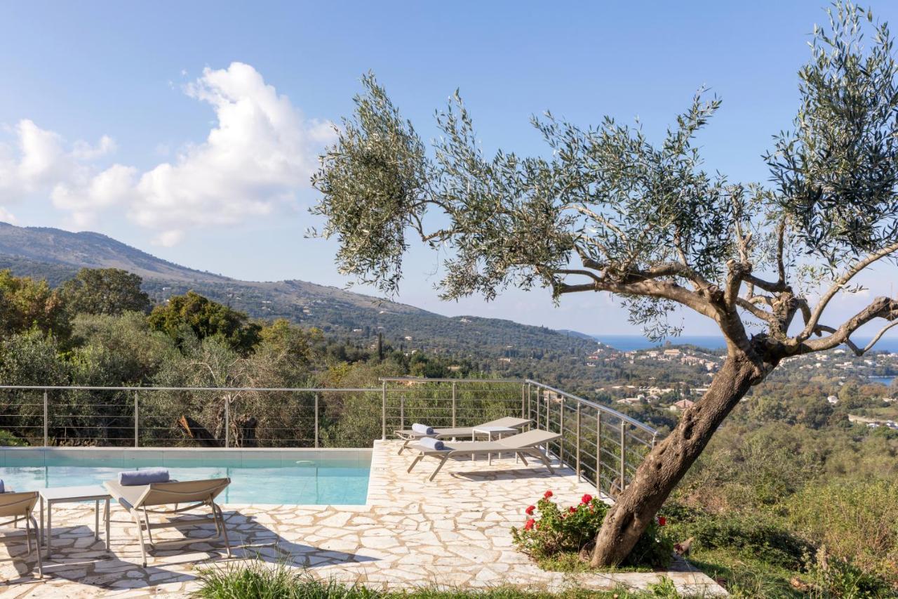 Villa Yellow Stone By Rodostamo Collection Kassiopi Exterior foto
